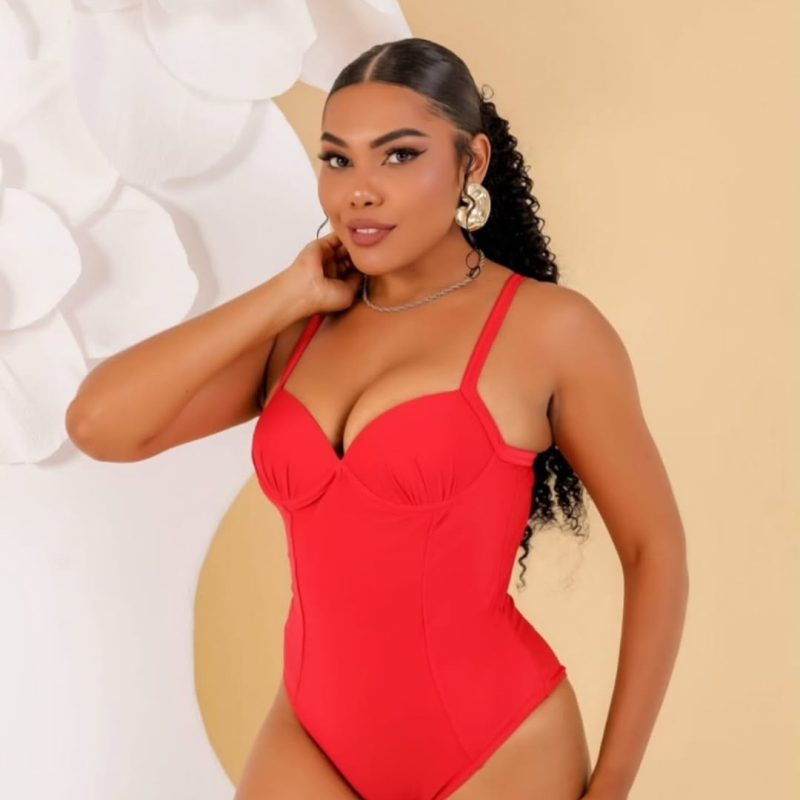 Maiô com Alça Regulável e Bojo Fixo